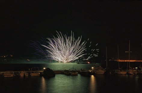 Maccagno - fuochi d'artificio